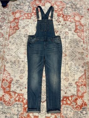 Mossimo Supply Co. Blue Denim Overalls